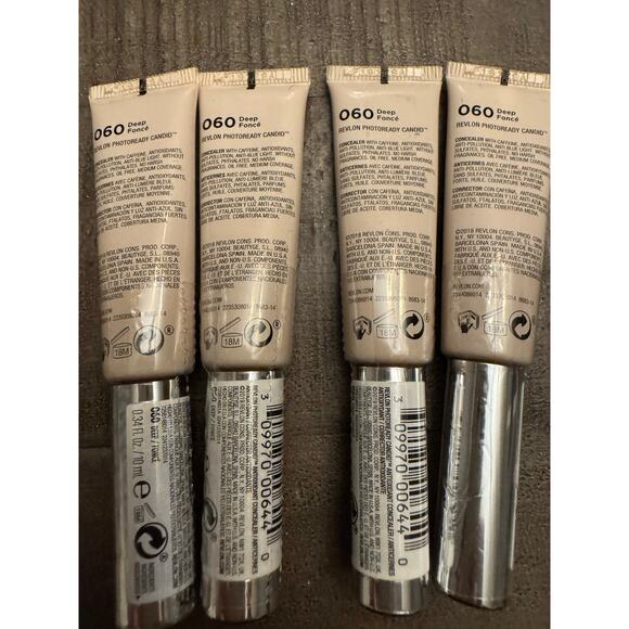 Revlon Photoready Candid Antioxidant Concealer #060 0.34 Fl. Oz /10ml Set of 4 - Picture 2 of 6